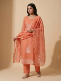 Premium Kota  Unstitched Salwar Material Set